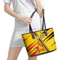 Custom Zimbabwe Football Leather Tote Bag Go Warriors
