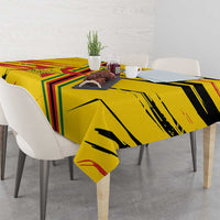 Custom Zimbabwe Football Tablecloth Go Warriors
