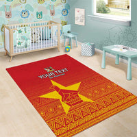 Custom Zimbabwe Cricket Area Rug Go Chevrons