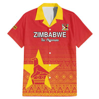 Custom Zimbabwe Cricket Family Matching Mermaid Dress and Hawaiian Shirt Go Chevrons