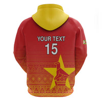 Custom Zimbabwe Cricket Hoodie Go Chevrons
