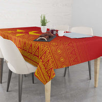 Custom Zimbabwe Cricket Tablecloth Go Chevrons