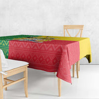 Personalised Benin Tablecloth Coat Of Arms Flag Style