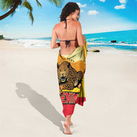 Personalised Benin Leopard Sarong Stay True - Stay Wild