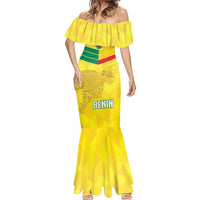 Custom Benin Football Mermaid Dress Go Cheetahs
