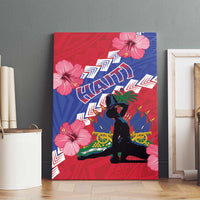 Haiti Canvas Wall Art Neg Maron Polynesian