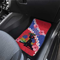 Haiti Car Mats Neg Maron Polynesian