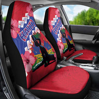 Haiti Car Seat Cover Neg Maron Polynesian