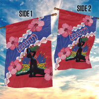 Haiti Garden Flag Neg Maron Polynesian