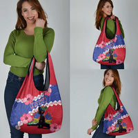 Haiti Grocery Bag Neg Maron Polynesian