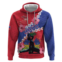 Haiti Hoodie Neg Maron Polynesian