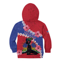 Haiti Kid Hoodie Neg Maron Polynesian