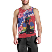 Haiti Men Tank Top Neg Maron Polynesian