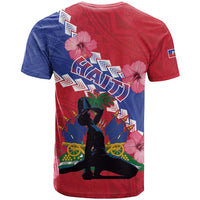 Haiti T Shirt Neg Maron Polynesian