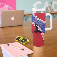 Haiti Tumbler With Handle Neg Maron Polynesian