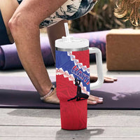 Haiti Tumbler With Handle Neg Maron Polynesian