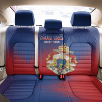 Personalized Second Empire of Haiti 1849-1859 Back Car Seat Cover Imperial Coat Of Arms Flag Style