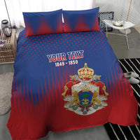 Personalized Second Empire of Haiti 1849-1859 Bedding Set Imperial Coat Of Arms Flag Style