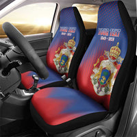 Personalized Second Empire of Haiti 1849-1859 Car Seat Cover Imperial Coat Of Arms Flag Style