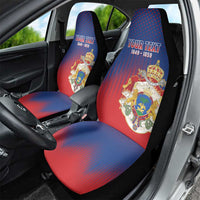 Personalized Second Empire of Haiti 1849-1859 Car Seat Cover Imperial Coat Of Arms Flag Style