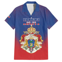 Personalized Second Empire of Haiti 1849-1859 Family Matching Tank Maxi Dress and Hawaiian Shirt Imperial Coat Of Arms Flag Style