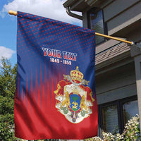 Personalized Second Empire of Haiti 1849-1859 Garden Flag Imperial Coat Of Arms Flag Style