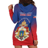 Personalized Second Empire of Haiti 1849-1859 Hoodie Dress Imperial Coat Of Arms Flag Style