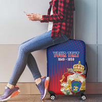 Personalized Second Empire of Haiti 1849-1859 Luggage Cover Imperial Coat Of Arms Flag Style