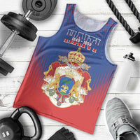Personalized Second Empire of Haiti 1849-1859 Men Tank Top Imperial Coat Of Arms Flag Style