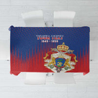 Personalized Second Empire of Haiti 1849-1859 Tablecloth Imperial Coat Of Arms Flag Style