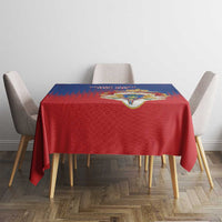 Personalized Second Empire of Haiti 1849-1859 Tablecloth Imperial Coat Of Arms Flag Style