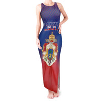 Personalized Second Empire of Haiti 1849-1859 Tank Maxi Dress Imperial Coat Of Arms Flag Style