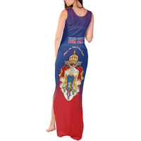 Personalized Second Empire of Haiti 1849-1859 Tank Maxi Dress Imperial Coat Of Arms Flag Style