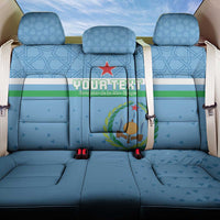 Custom Djibouti Football Back Car Seat Cover Come On Riverains de la Mer Rouge