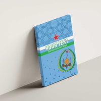 Custom Djibouti Football Canvas Wall Art Come On Riverains de la Mer Rouge