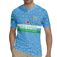 Custom Djibouti Football Rugby Jersey Come On Riverains de la Mer Rouge