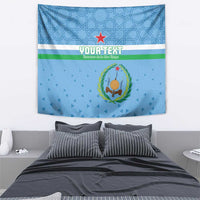 Custom Djibouti Football Tapestry Come On Riverains de la Mer Rouge