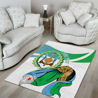 Personalized Djibouti Independence Day Area Rug Midnimo Sinnaan Nabad