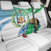 Personalized Djibouti Independence Day Back Car Seat Cover Midnimo Sinnaan Nabad
