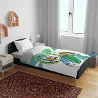 Personalized Djibouti Independence Day Bedding Set Midnimo Sinnaan Nabad