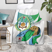 Personalized Djibouti Independence Day Blanket Midnimo Sinnaan Nabad