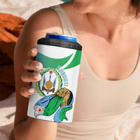 Personalized Djibouti Independence Day 4 in 1 Can Cooler Tumbler Midnimo Sinnaan Nabad