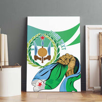 Personalized Djibouti Independence Day Canvas Wall Art Midnimo Sinnaan Nabad