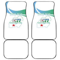 Personalized Djibouti Independence Day Car Mats Midnimo Sinnaan Nabad