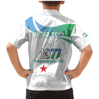 Personalized Djibouti Independence Day Family Matching Mermaid Dress and Hawaiian Shirt Midnimo Sinnaan Nabad