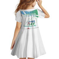 Personalized Djibouti Independence Day Family Matching Off The Shoulder Long Sleeve Dress and Hawaiian Shirt Midnimo Sinnaan Nabad