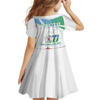 Personalized Djibouti Independence Day Family Matching Off Shoulder Maxi Dress and Hawaiian Shirt Midnimo Sinnaan Nabad