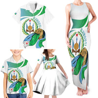 Personalized Djibouti Independence Day Family Matching Tank Maxi Dress and Hawaiian Shirt Midnimo Sinnaan Nabad