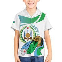 Personalized Djibouti Independence Day Family Matching Tank Maxi Dress and Hawaiian Shirt Midnimo Sinnaan Nabad