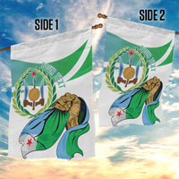 Personalized Djibouti Independence Day Garden Flag Midnimo Sinnaan Nabad